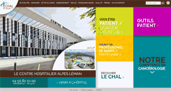 Desktop Screenshot of ch-alpes-leman.fr